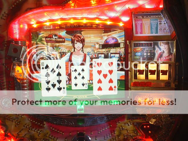   PINBALL MACHINE CASINO BISTY Naoko Iijima 777 Baccarat NICE  