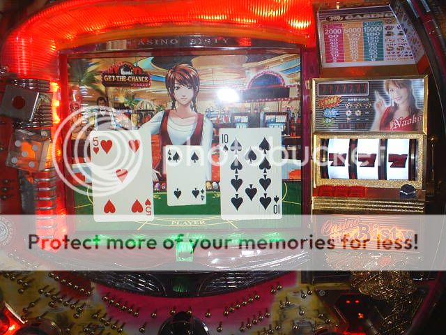   PINBALL MACHINE CASINO BISTY Naoko Iijima 777 Baccarat NICE  