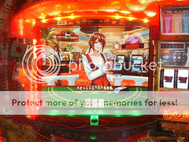   PINBALL MACHINE CASINO BISTY Naoko Iijima 777 Baccarat NICE  