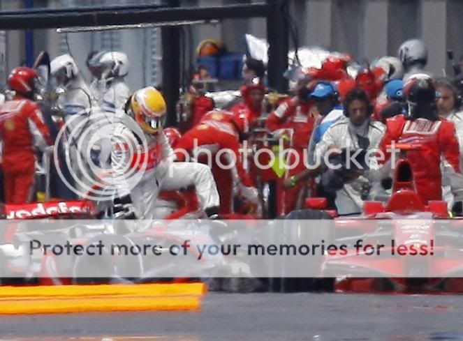 Raikkonen y Hamilton GP Canada 2008 Accidente - Formula 1 - Formula F1