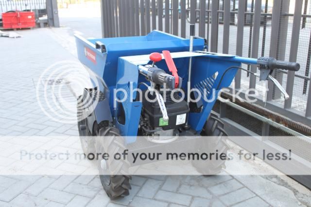 Motocarriola MUCK TRUCK a ruote mot HONDA dumper 250 KG mini