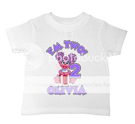 Camiseta personalizada CADABBY de cumpleaños de ABBY CUALQUIER 